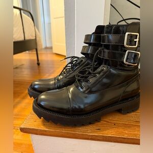 Tamara Mellon Combat Boots - Size 40 (US 9/9.5)